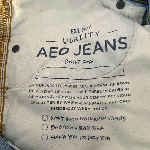 American Eagle Outfitters Men’s Original Straight Jeans size 30 X 34 - Picture 8 of 11